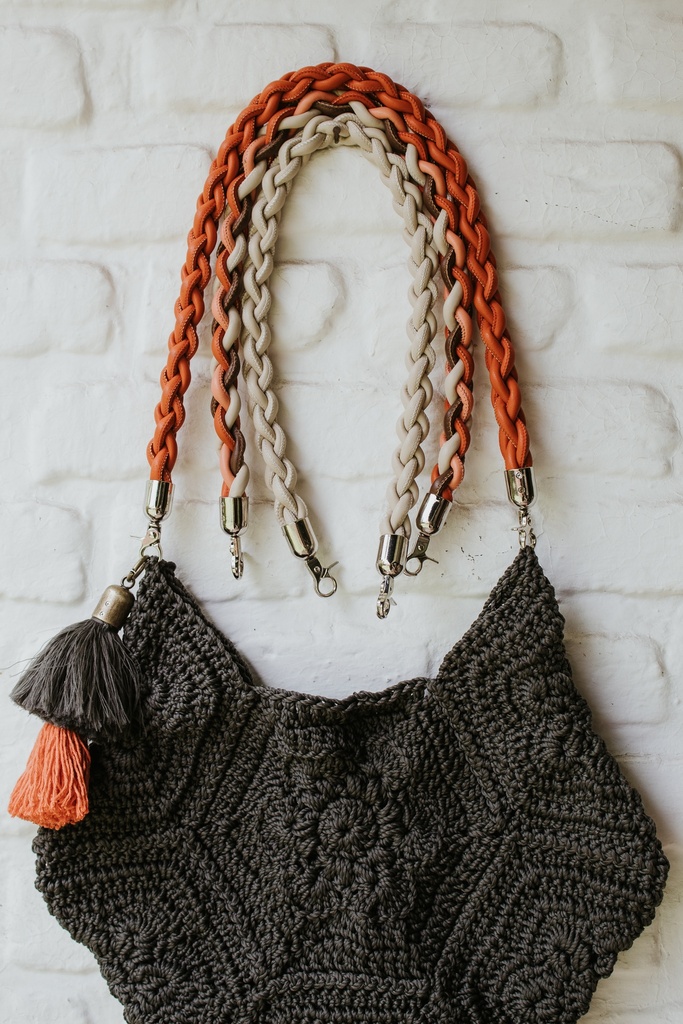 Asas Imit. Piel Trenzadas